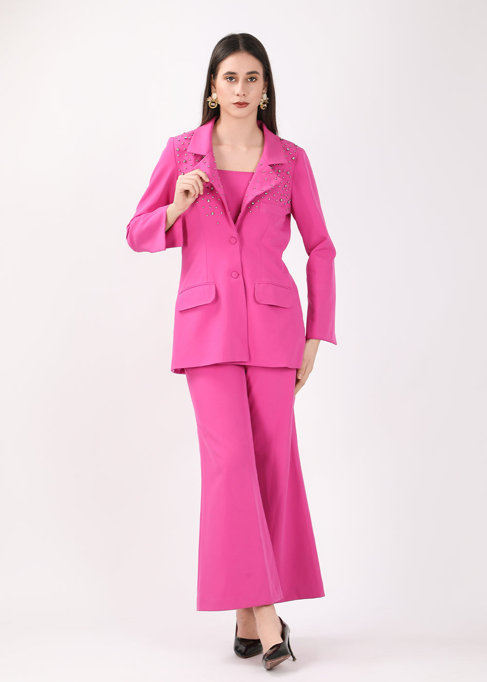 Enchanted Garden Pant Suit (3pc set)