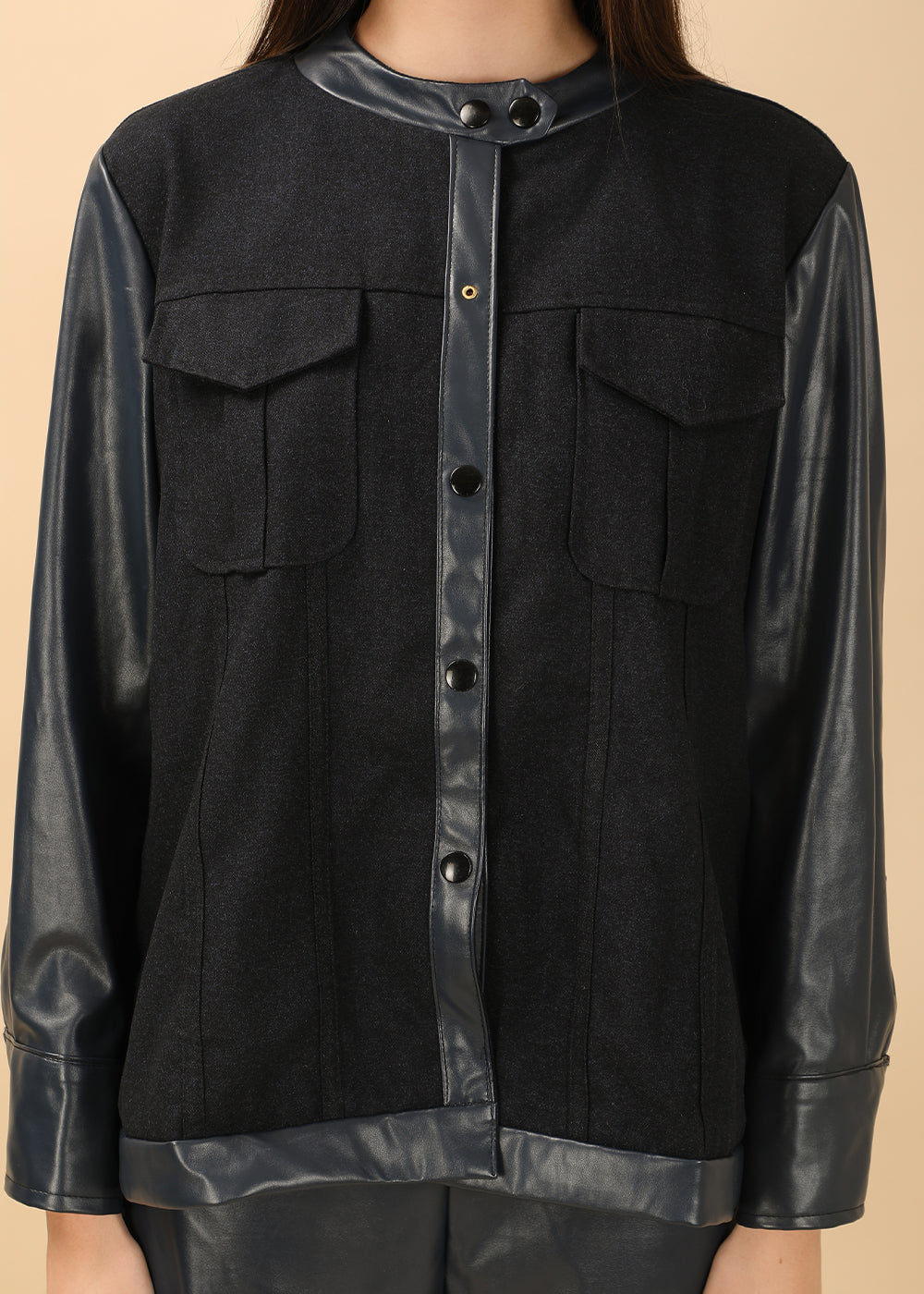 Faux Leather co-ord set