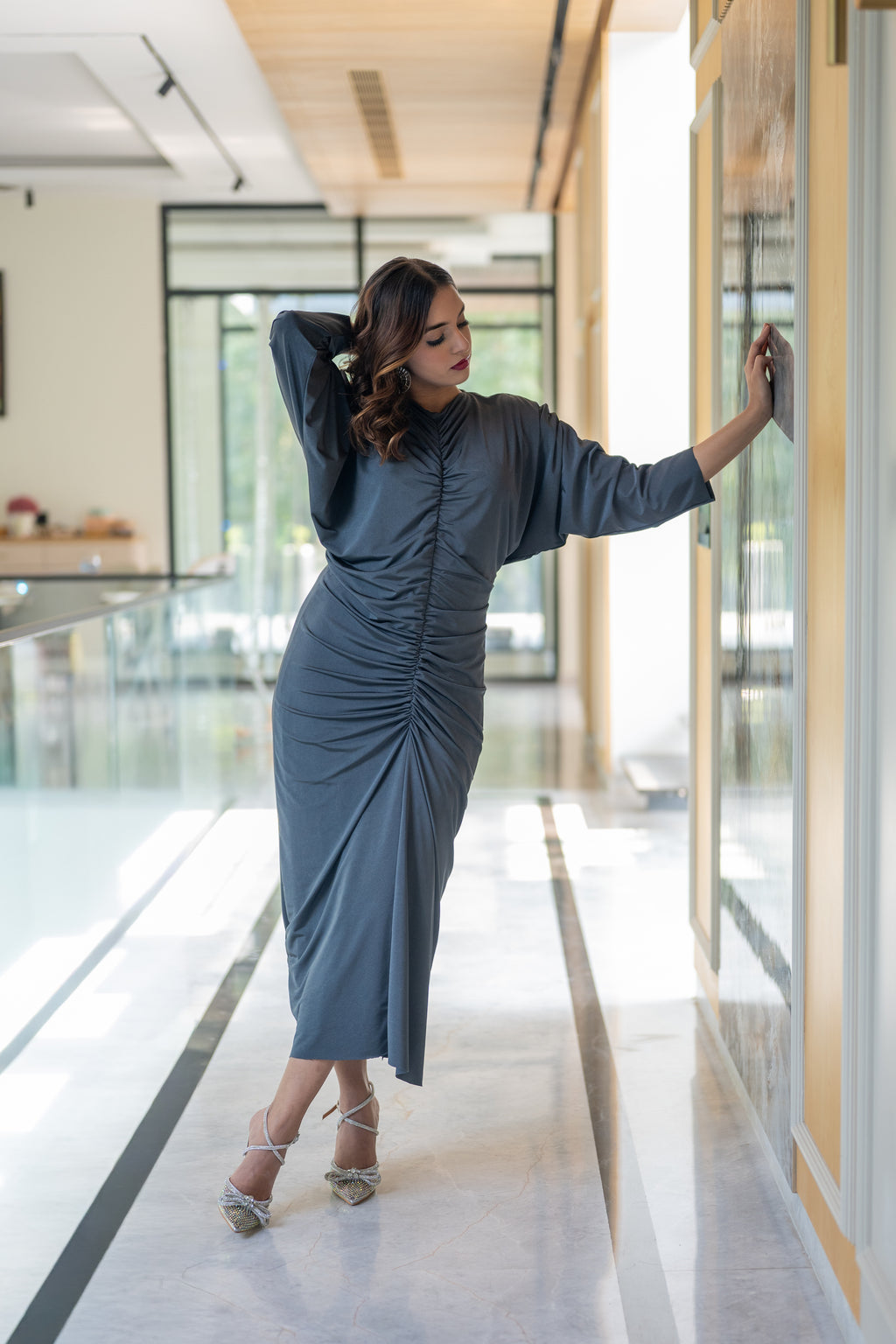 Grey Serena Dress
