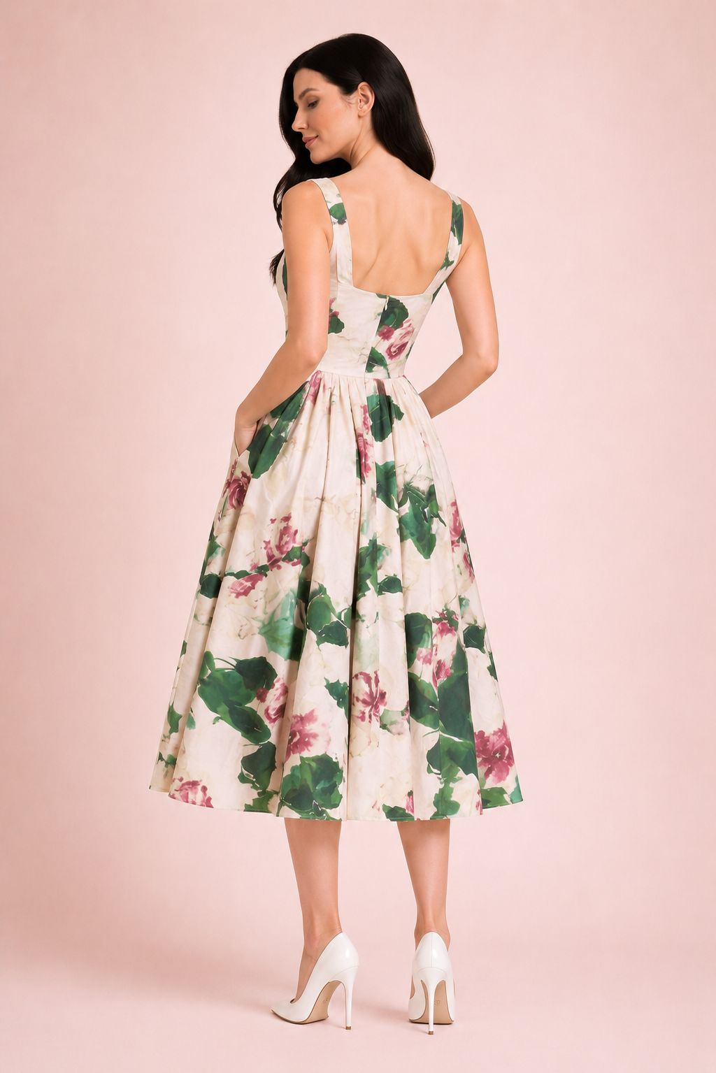 Rita dress-Rhinestone Dress