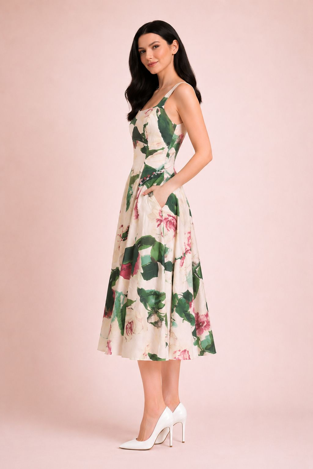 Rita dress-Rhinestone Dress
