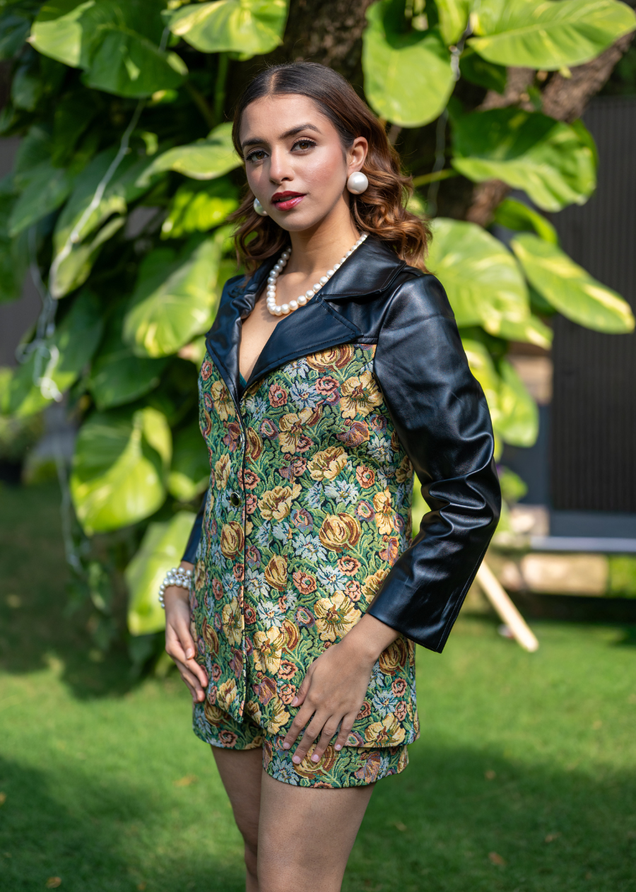 Retro Jacquard co-ord set
