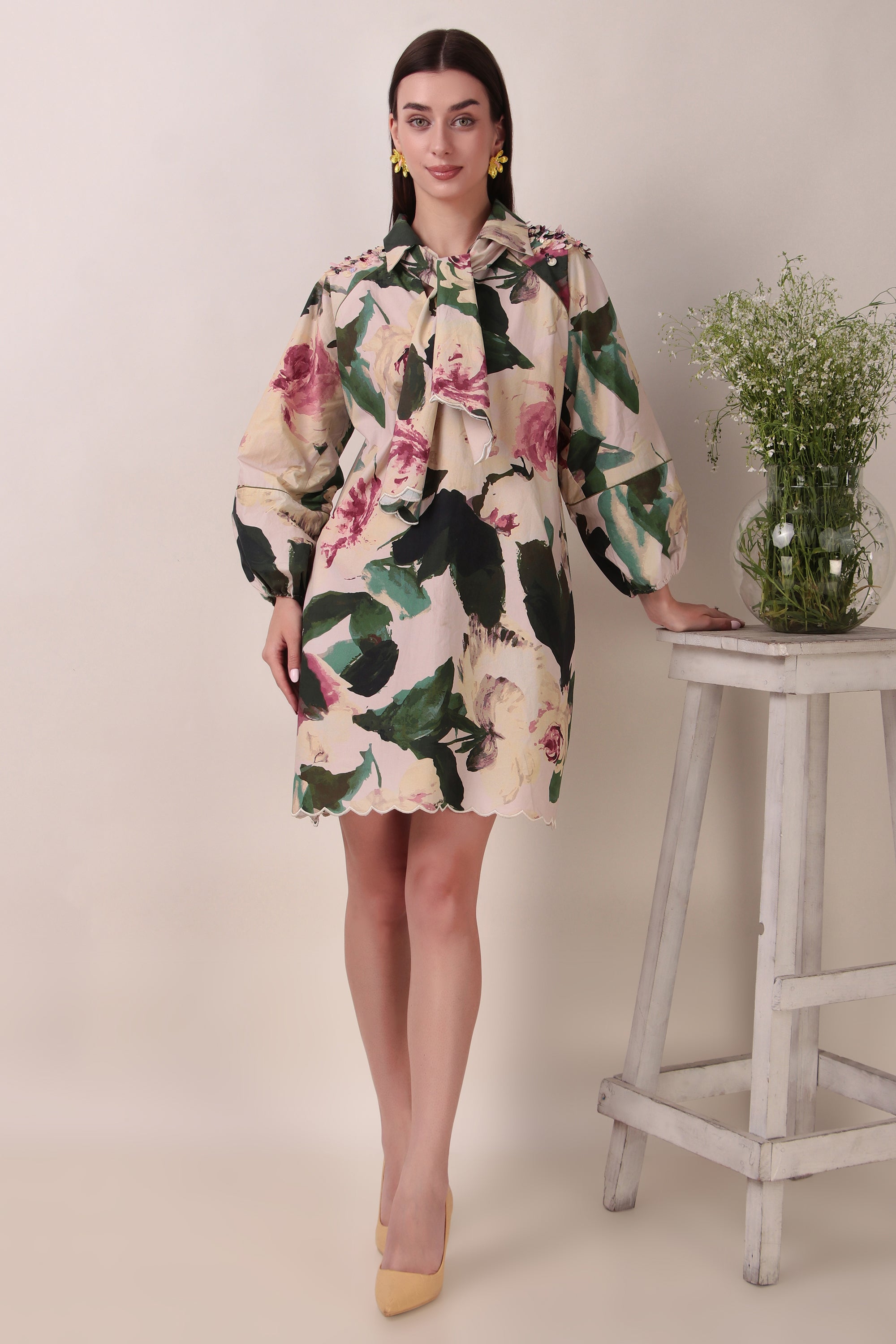 GARDENIA DRESS
